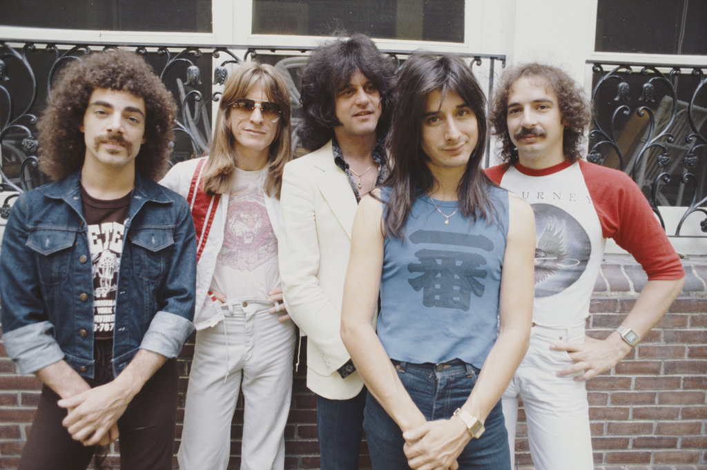 Steve Perry with journey 80s