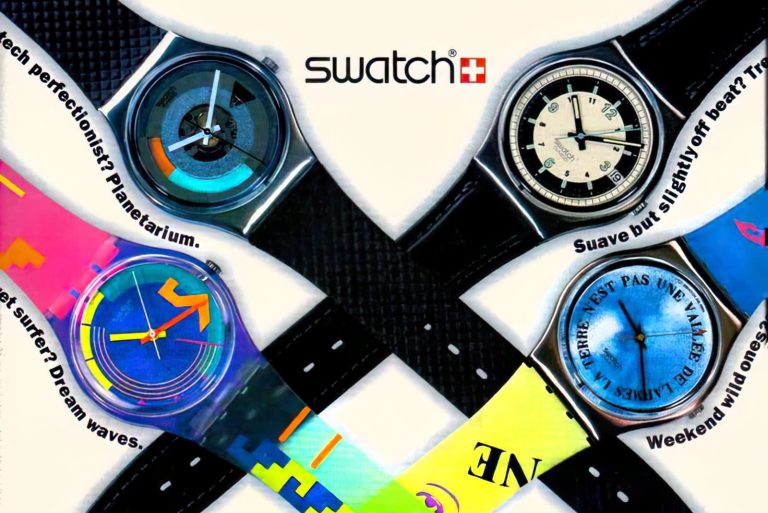 La popularidad de Swatch en la década de 1980