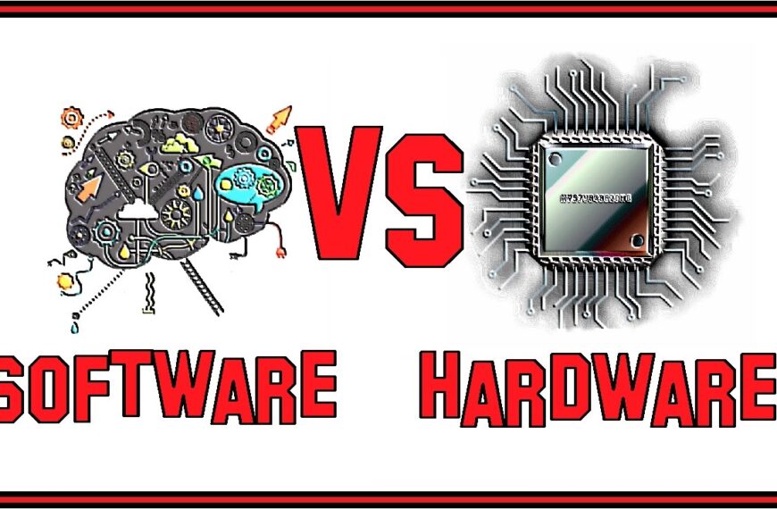 Cuál es la diferencia entre el software y el hardware