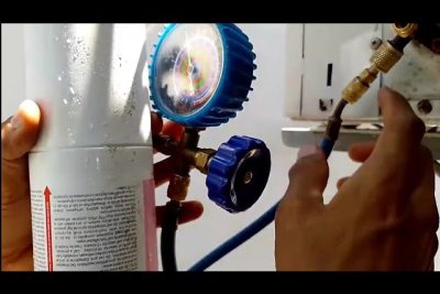 Guía: Cómo cargar gas a un aire acondicionado split R410A 3 como cargar gas a un aire acondicionado split r410a